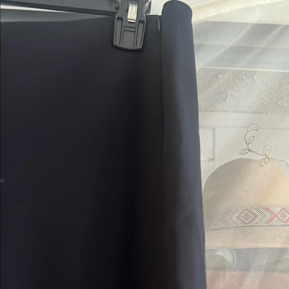 The Row Midnight Navy Black pant with ankle slit detail - Picture 4 of 5